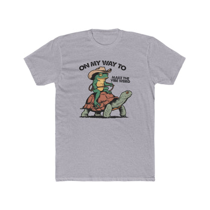 Whimsical Animal Graphic Tee, Playful T-Shirt, Unisex Cotton Crew, Funny Gift, Casual Wear, Riff Raff Wear