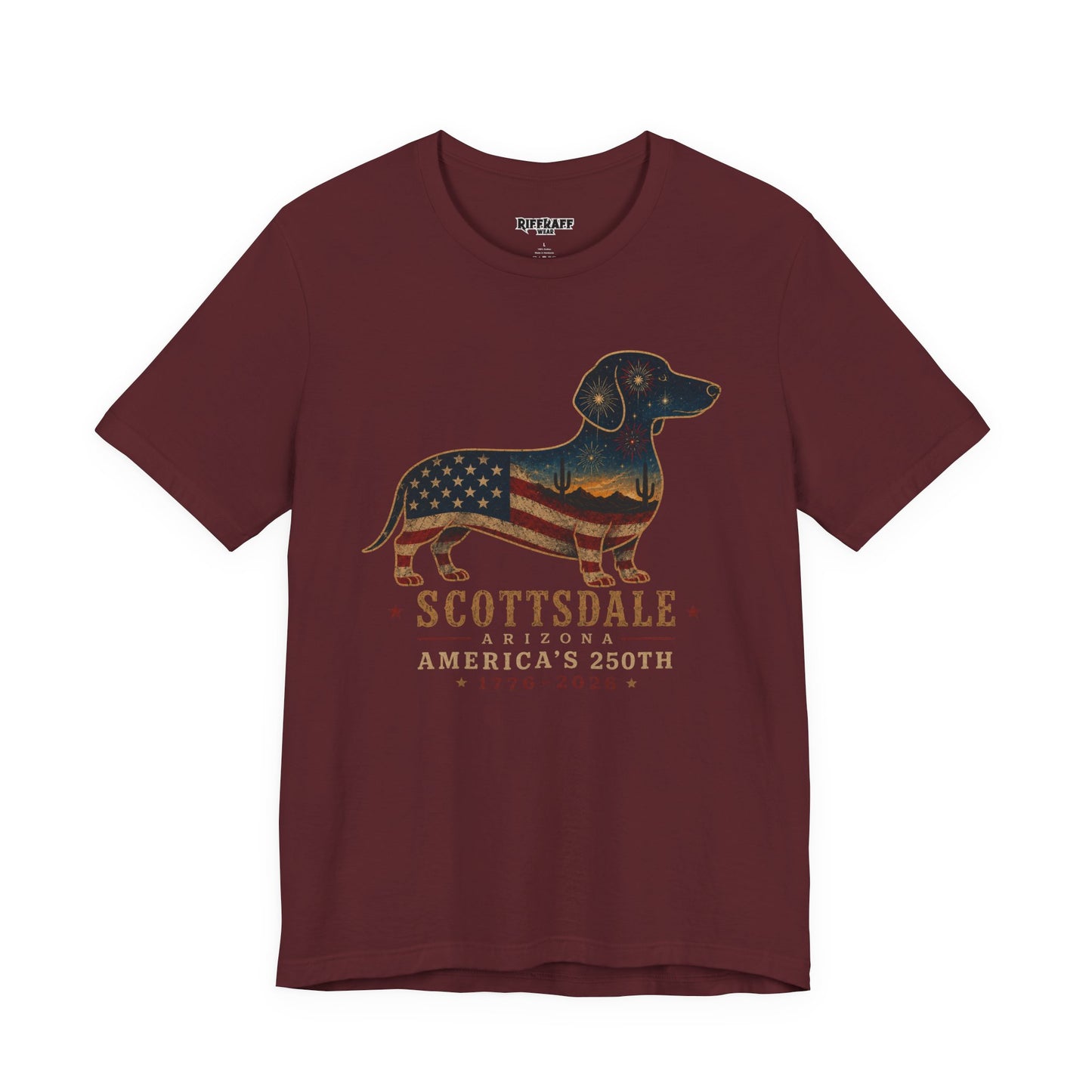 Copy of Freedom Crew Dachshund T-Shirt – Patriotic Dachshund Flag Tee