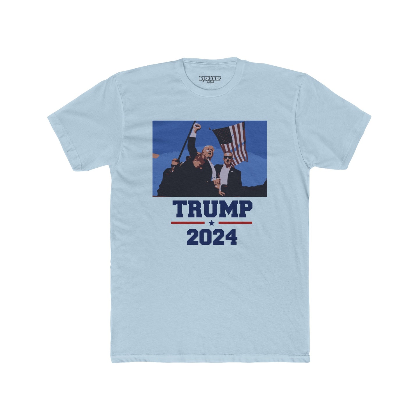 Riff Raff Wear Trump Survives 2024 Unisex Cotton Crew Tee