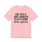 Stay Home Unisex Tee, Relaxed Fit Short Sleeve, Gift for Homebodies, Cozy Casual Shirt, Perfect for Introverts - Riff Raff Wear