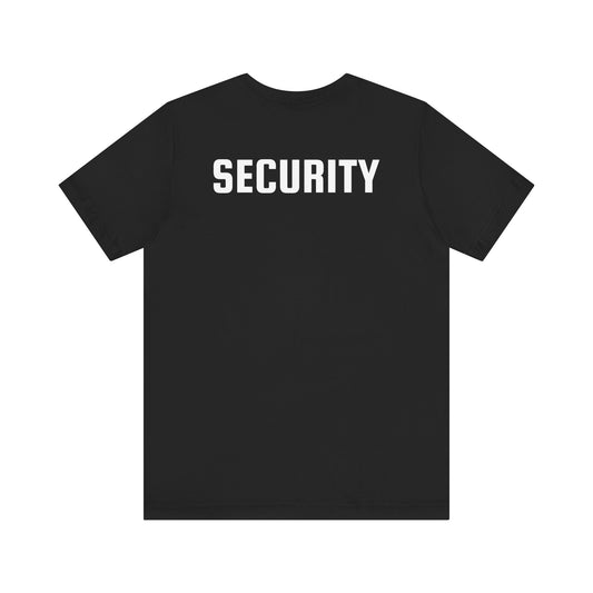 Riff Raff Wear Security Unisex Jersey Short Sleeve Tee