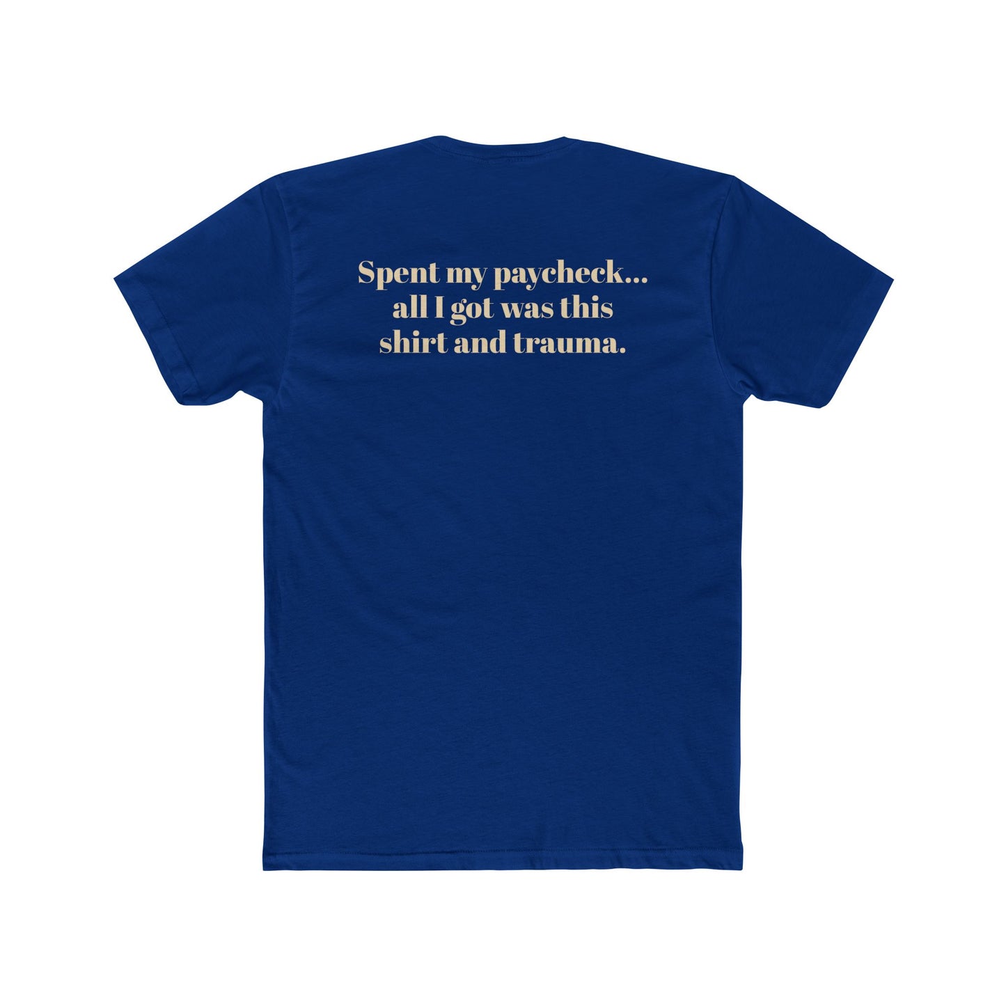 Mr. Happy's II Cafe Unisex Cotton Crew Tee - Fun Adult Humor T-Shirt - Riff Raff Wear Underground