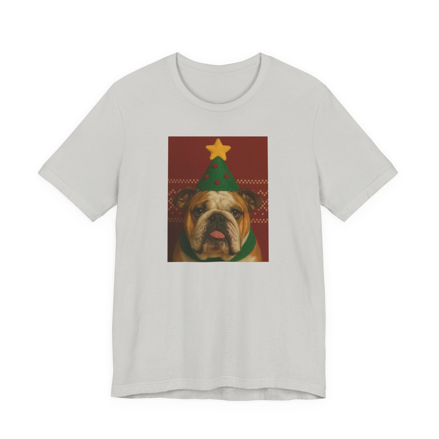 Festive Dog Christmas Tee, Cute Holiday T-Shirt, Unisex Pet Lover Gift, Funny Pet Design, Christmas Apparel - Riff Raff Wear