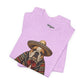 Bulldog in Sombrero T‑Shirt "Adios, Bitchachos!" Funny Mexican Fiesta Tee