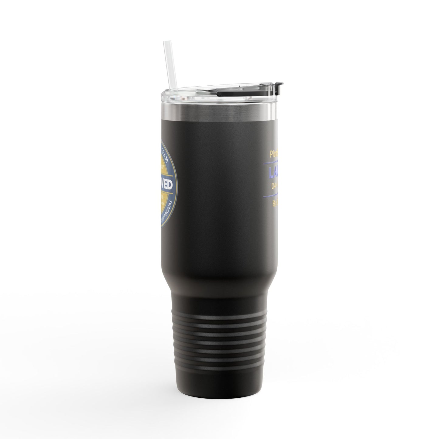40oz Insulated Travel Mug — Custom Launch Commemorative Tumbler