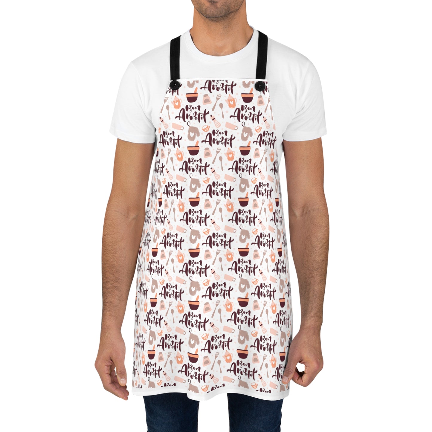 Riff Raff Wear Bon Appetit Pattern Apron (AOP)