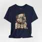 Bruh Bulldog T-Shirt Vintage English Bulldog Graphic Tee