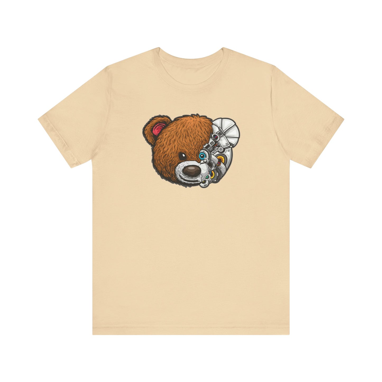 Riff Raff Wear Cyborg Bear Unisex Jersey Short Sleeve Tee