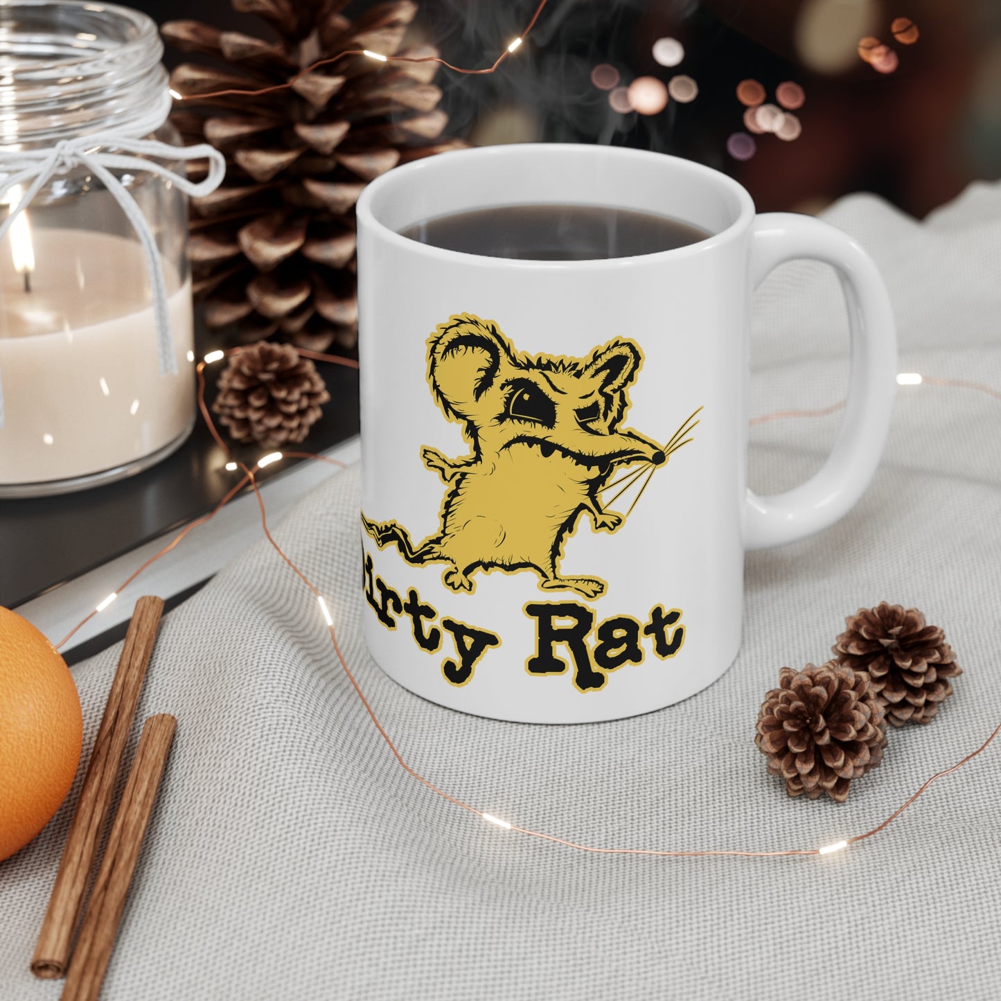 Dirty Rat Ceramic Mug 11oz