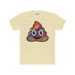 Colorful Cartoon Poop Unisex Cotton Crew Tee - Riff Raff Wear
