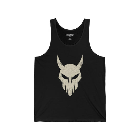 Unisex Jersey Tank with Bold Skull Design - Perfect for Casual Wear & Festivals - Riff Raff Wear