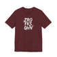 Unisex Graphic Tee - ZROFRSGVN, Casual Wear, Graphic Shirt, Streetwear, Everyday Fashion, Gift for Him/Her - Riff Raff Wear