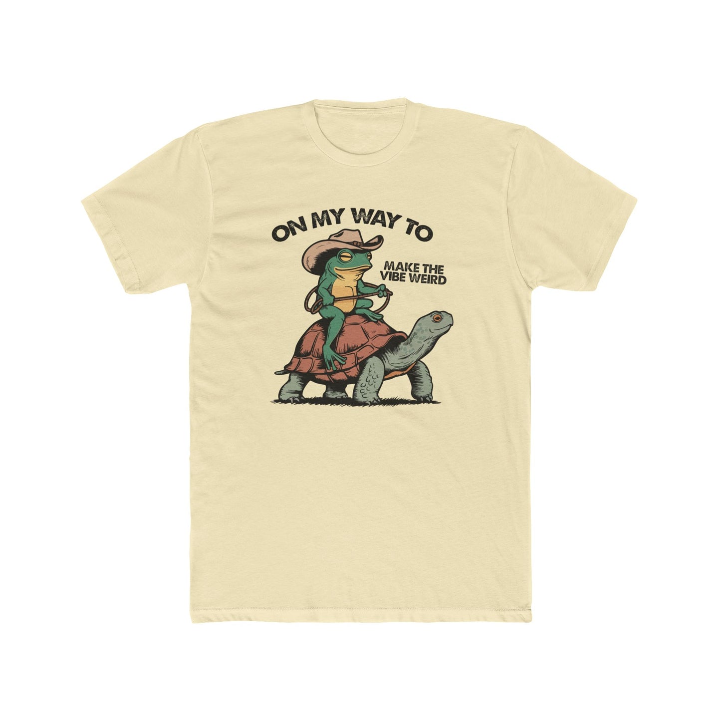 Whimsical Animal Graphic Tee, Playful T-Shirt, Unisex Cotton Crew, Funny Gift, Casual Wear, Riff Raff Wear