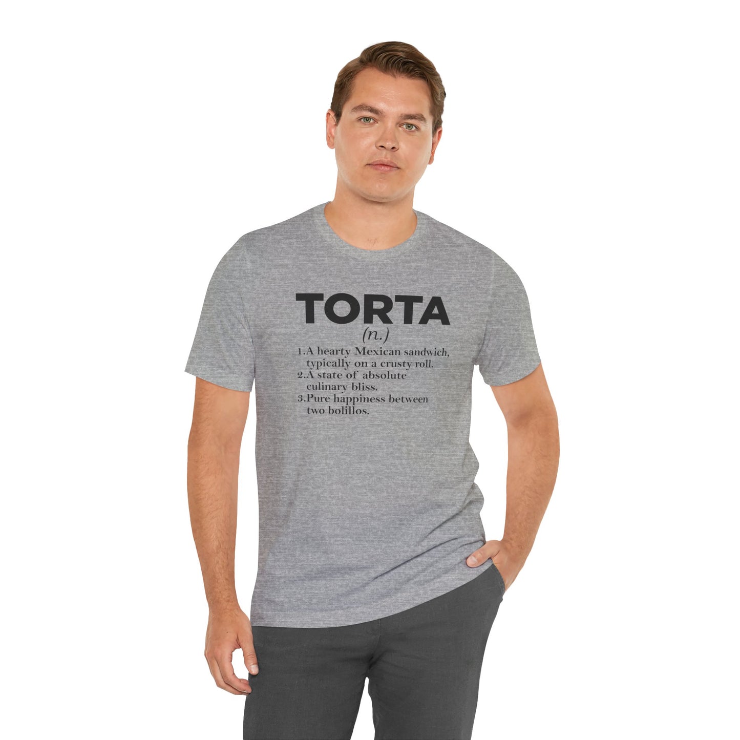 Tee - "TORTA" Definition Shirt (Mexican Sandwich Lover Tee) - Riff Raff Wear