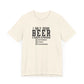 Dad Funny Beer Unisex Jersey Short Sleeve Tee