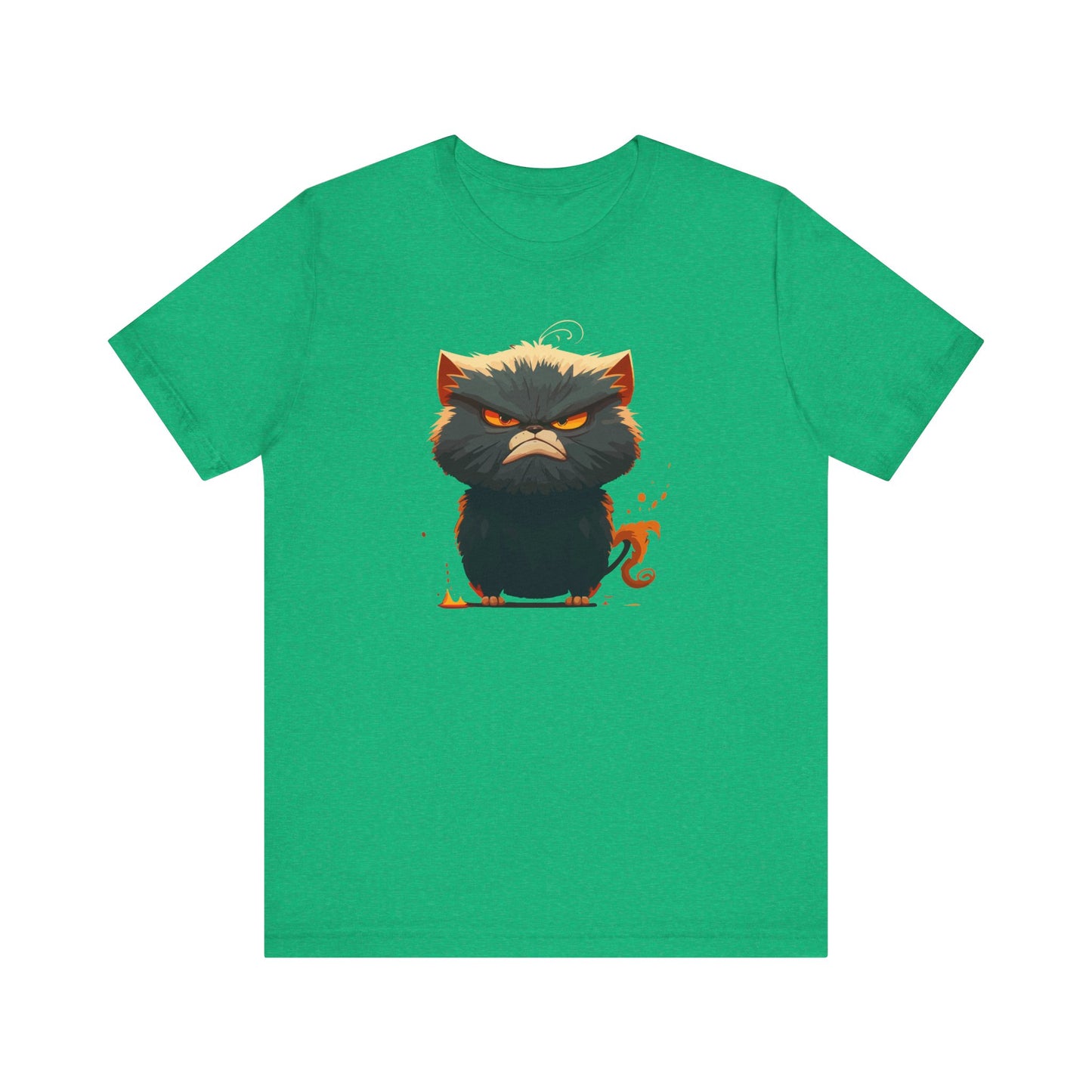 Riff Raff Wear Angry Cat Unisex Jersey Short Sleeve Tee