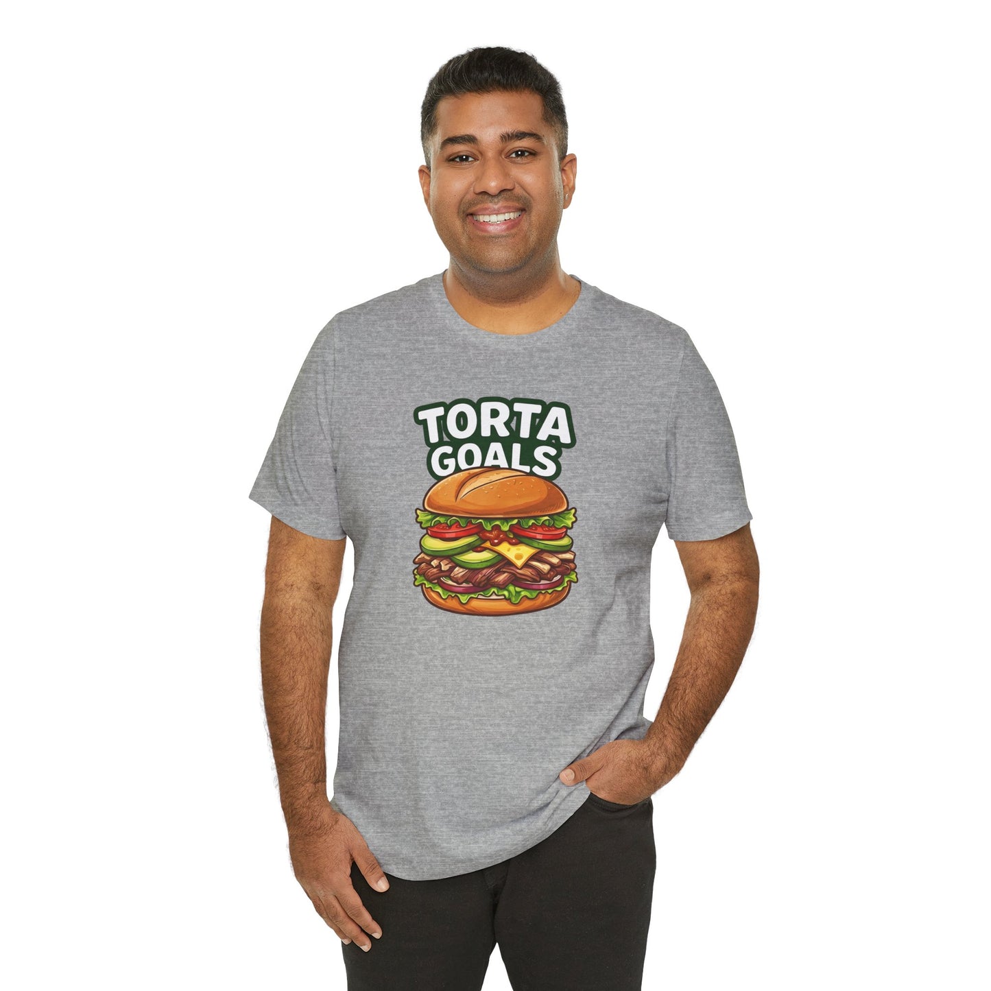 T-Shirt - "Torta Goals" Burger Graphic Tee - Riff Raff Wear