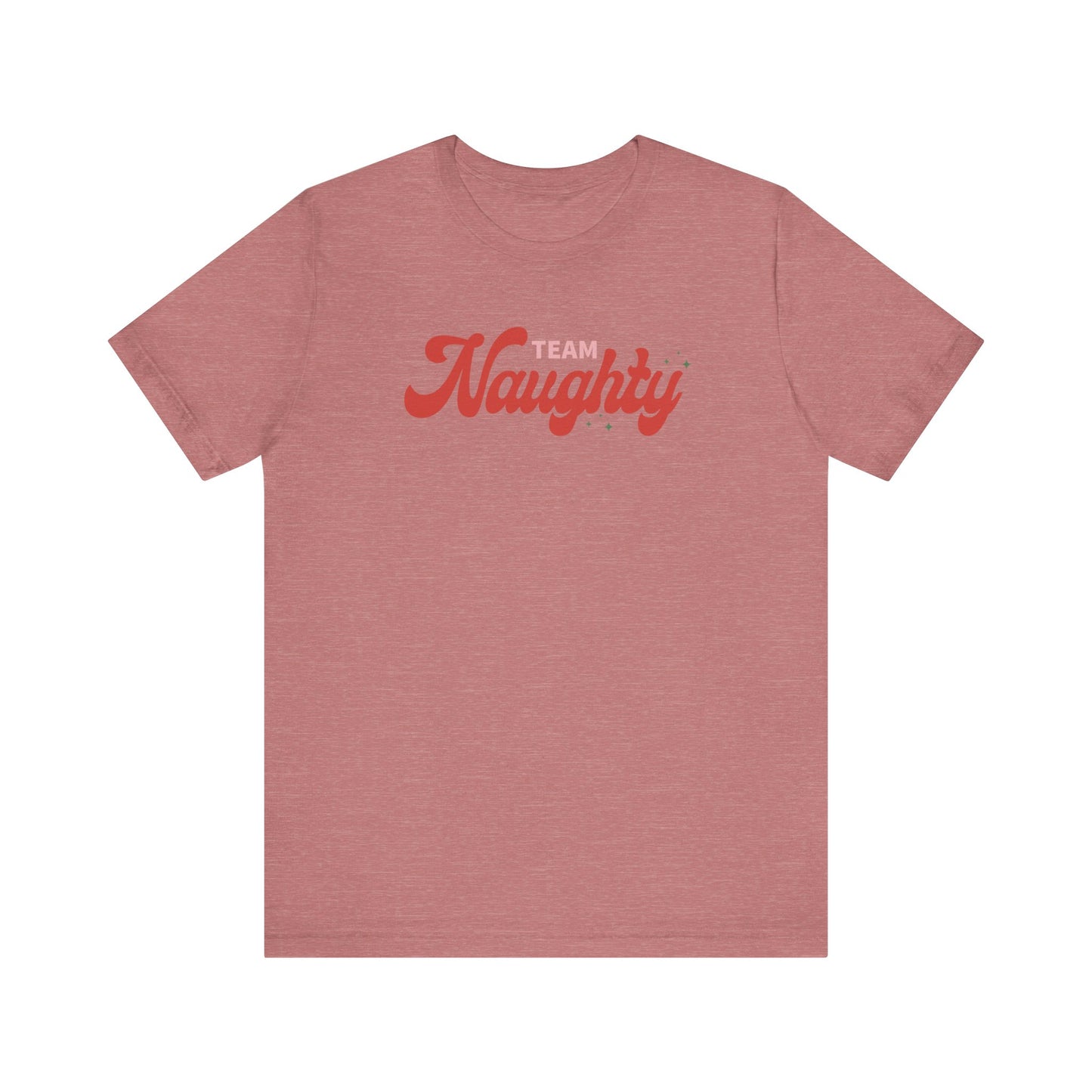 Riff Raff Wear Team Naughty Unisex Jersey Short Sleeve Tee