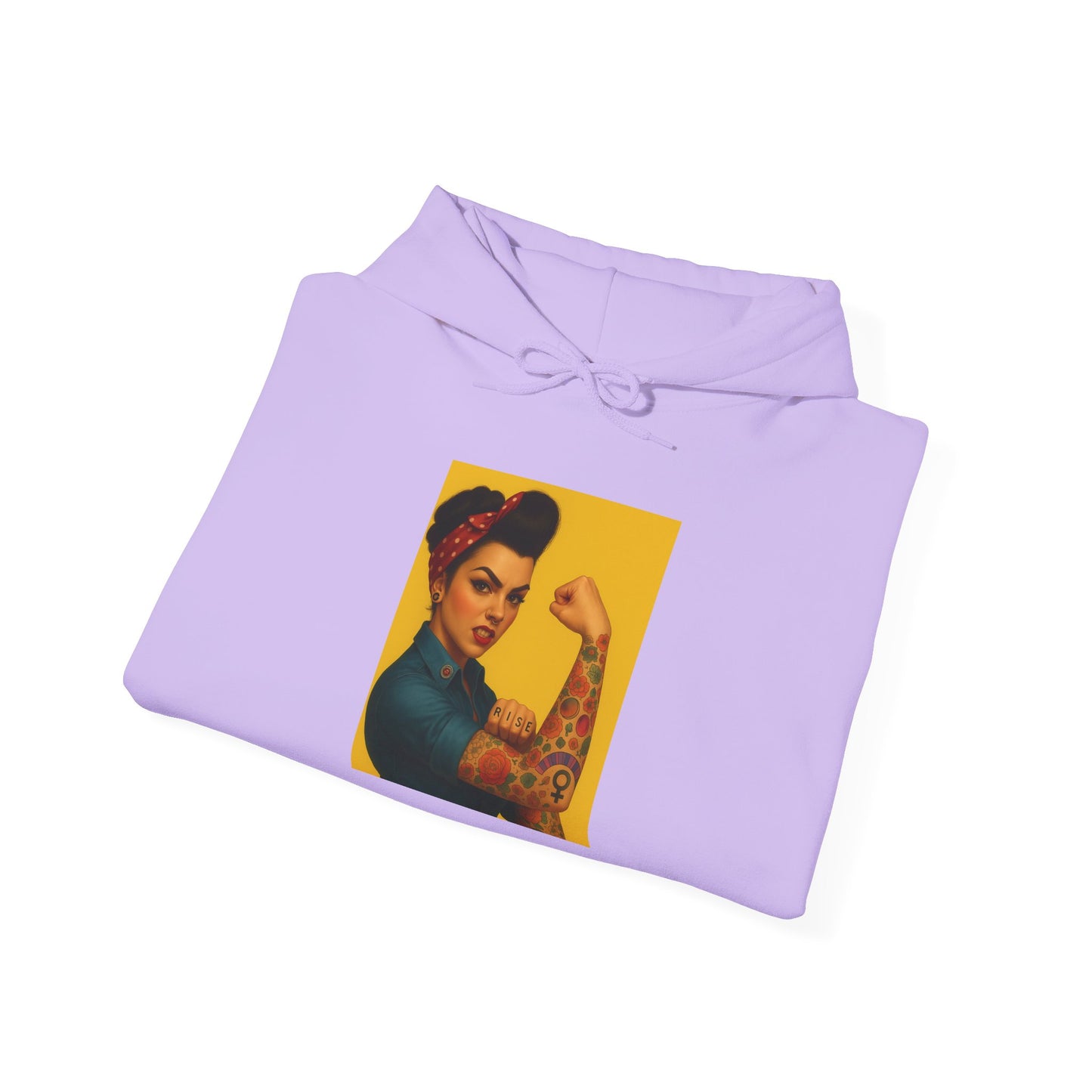Empowering Feminist Hoodie | Unisex Heavy Blend™ Sweatshirt - Riff Raff Wear