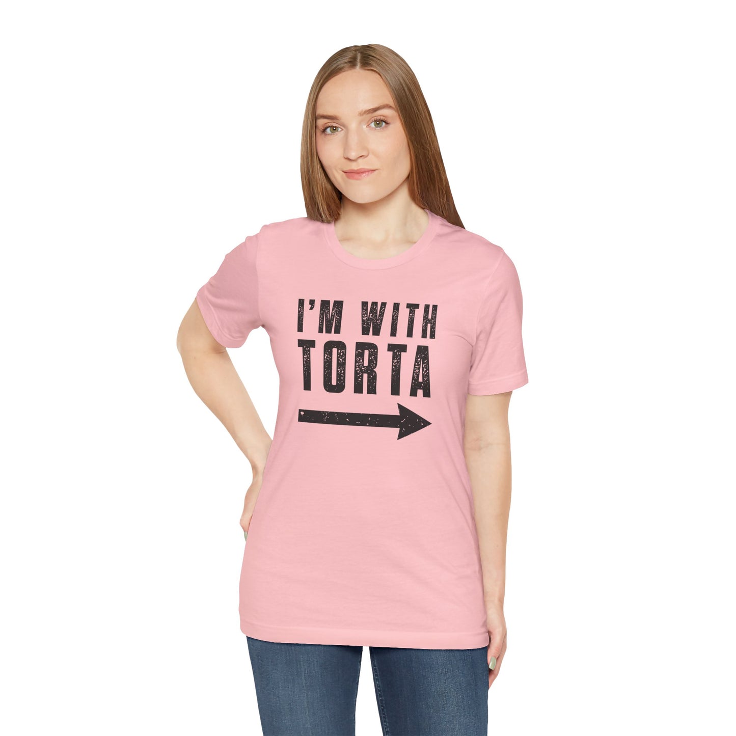 I’m With Torta Arrow Tee - Funny Family/Partner Mexican Food Shirt - Riff Rsff Wear