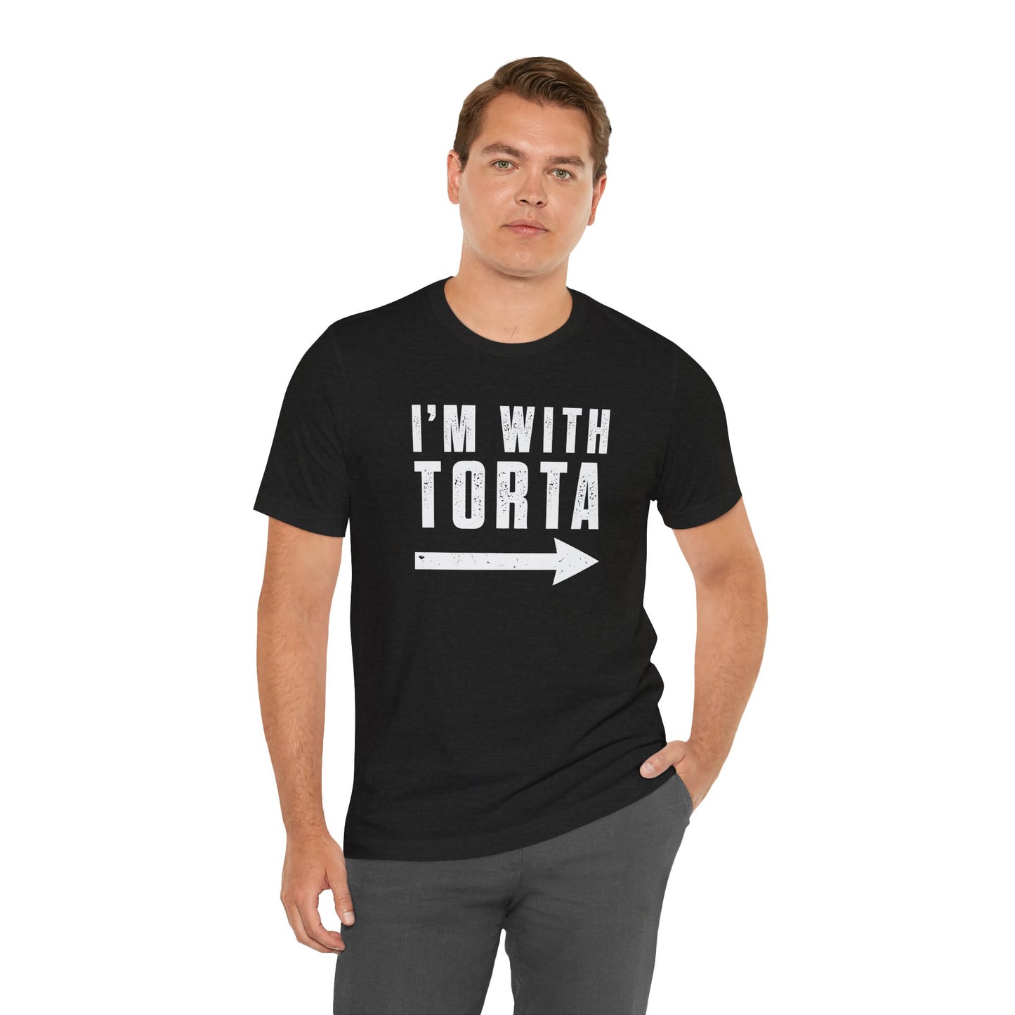 I’m With Torta Arrow Tee - Funny Family/Partner Mexican Food Shirt - Riff Rsff Wear