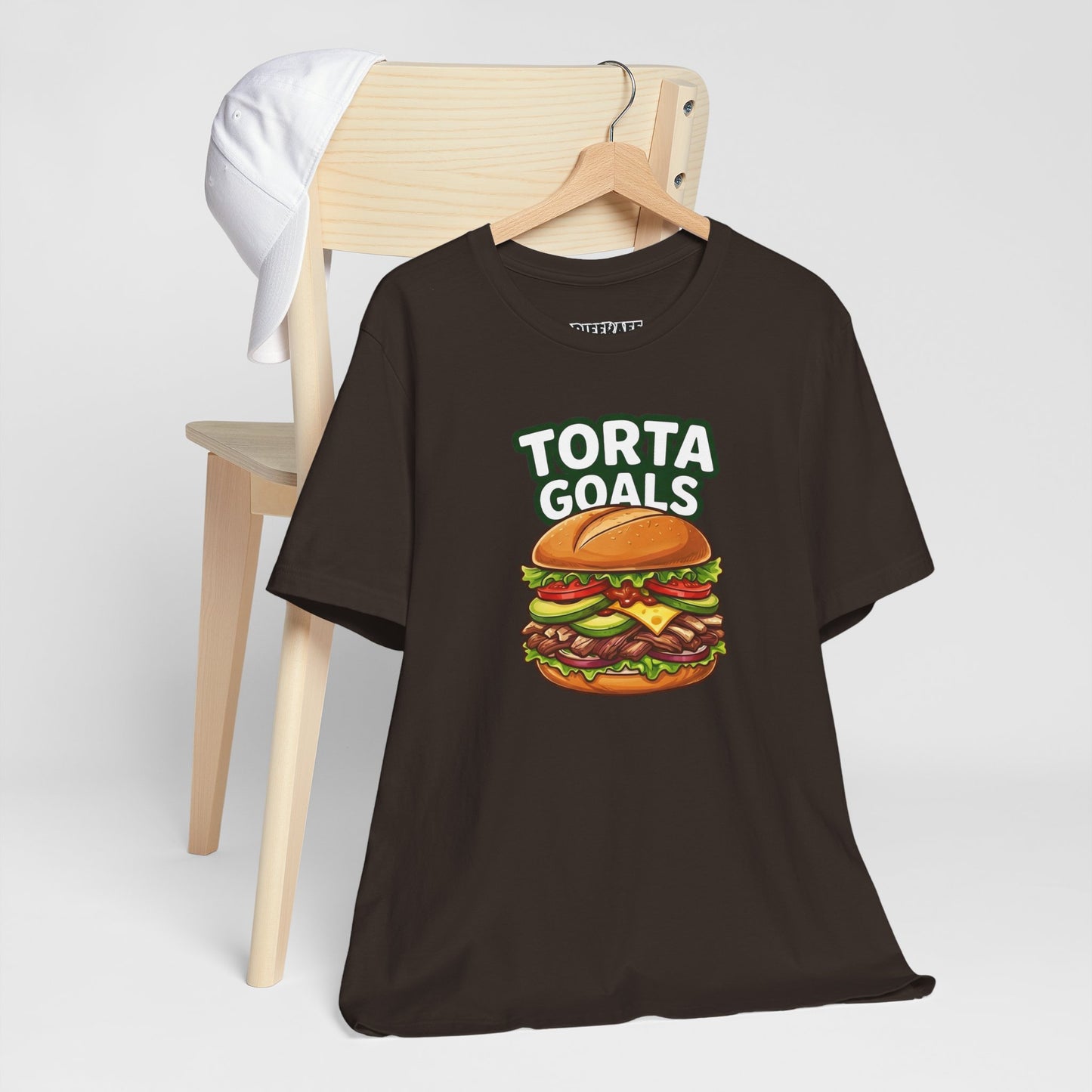 T-Shirt - "Torta Goals" Burger Graphic Tee - Riff Raff Wear