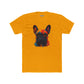 Colorful French Bulldog Unisex Cotton Crew Tee - Riff Raff Wear