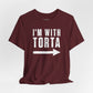 I’m With Torta Arrow Tee - Funny Family/Partner Mexican Food Shirt - Riff Rsff Wear