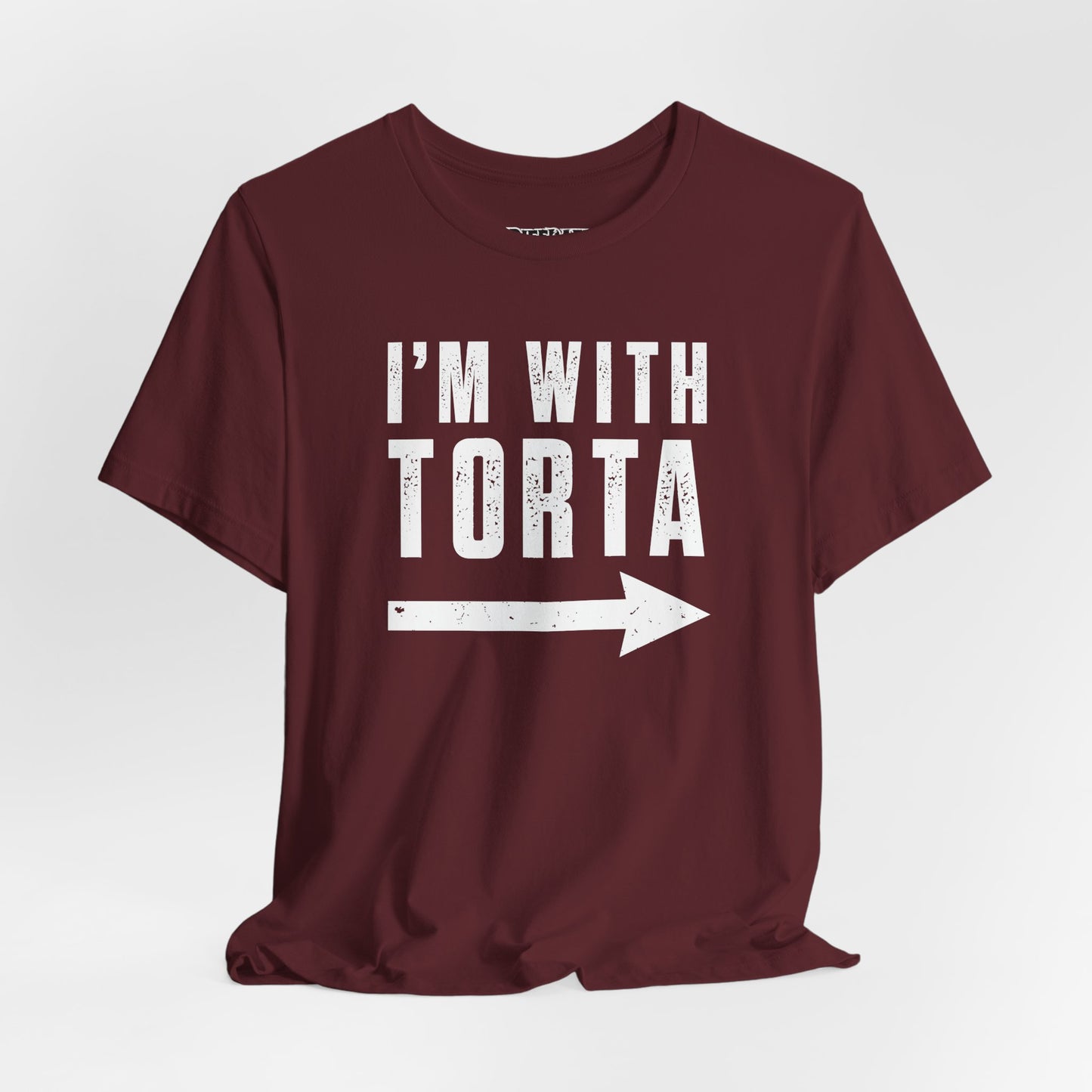 I’m With Torta Arrow Tee - Funny Family/Partner Mexican Food Shirt - Riff Rsff Wear