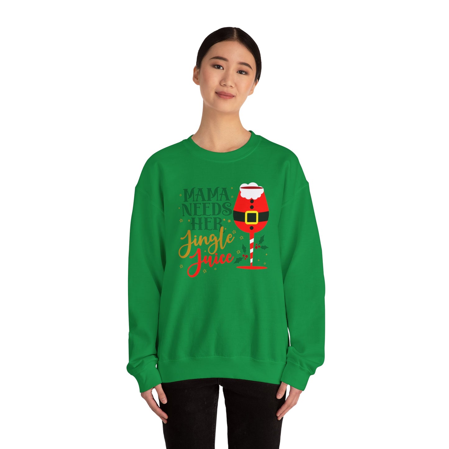 Riff Raff Wear Jingle Juice Unisex Heavy Blend™ Crewneck Sweatshirt