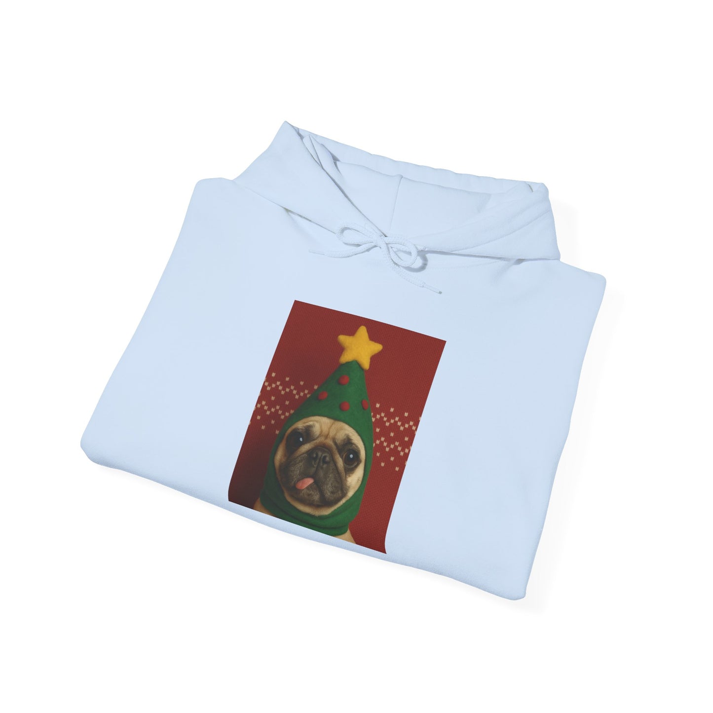 Christmas Dog Hoodie, Unisex Sweatshirt, Festive Apparel, Holiday Gift, Cozy Winter Wear, Cute Pet Lover Gift - Riff Raff Wear