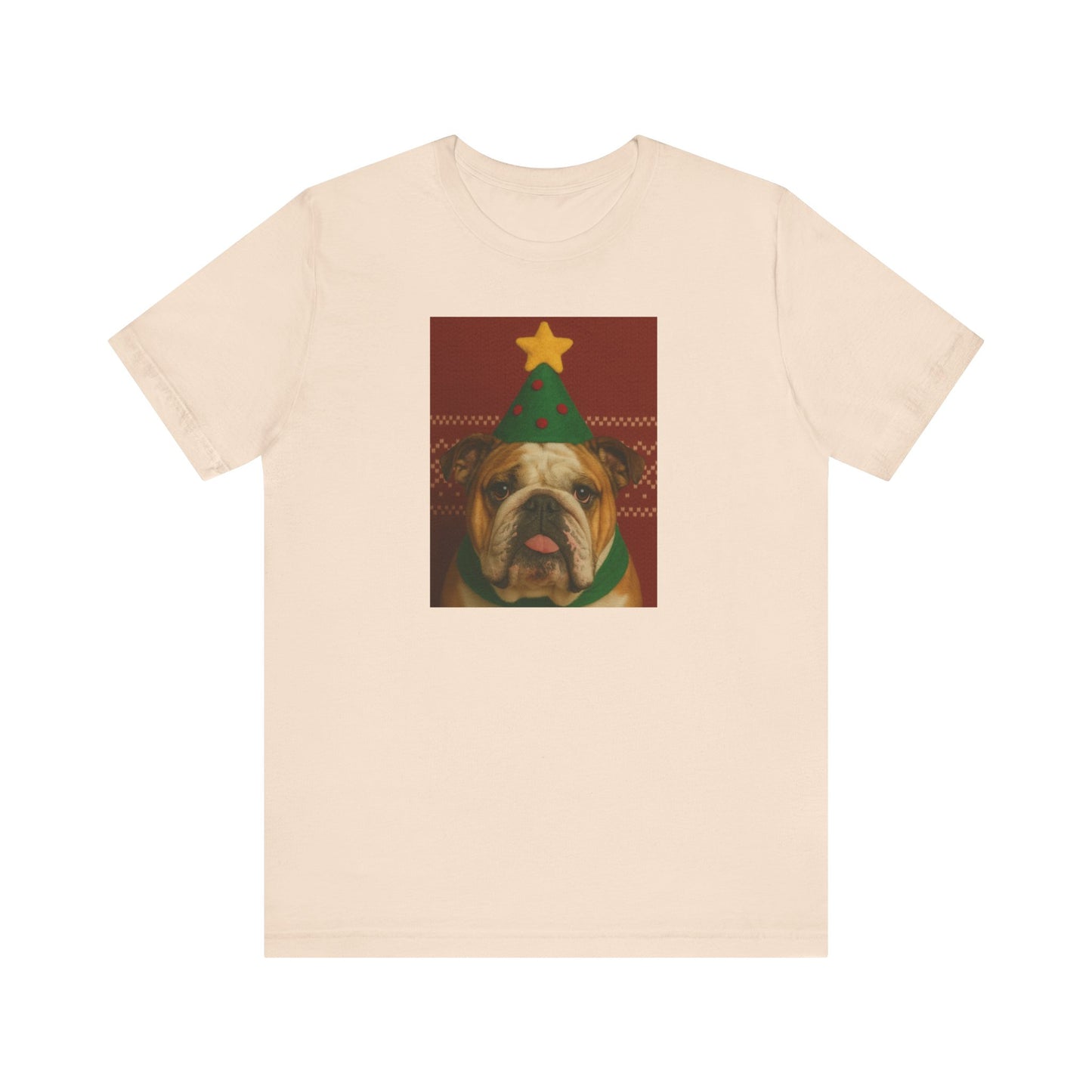 Festive Dog Christmas Tee, Cute Holiday T-Shirt, Unisex Pet Lover Gift, Funny Pet Design, Christmas Apparel - Riff Raff Wear