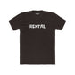 Casual Unisex Crew Tee - "RENTAL" Statement T-Shirt for Everyday Wear _ Riff Raff Wear