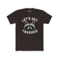 Let's Get Trashed Raccoon Cotton Crew Tee - Fun Unisex T-Shirt for Casual Outings - Riff Raff Wear