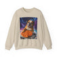 Pizza Party Bulldog Crewneck Sweatshirt - Fun & Cozy Unisex Gift - Riff Raff Wear