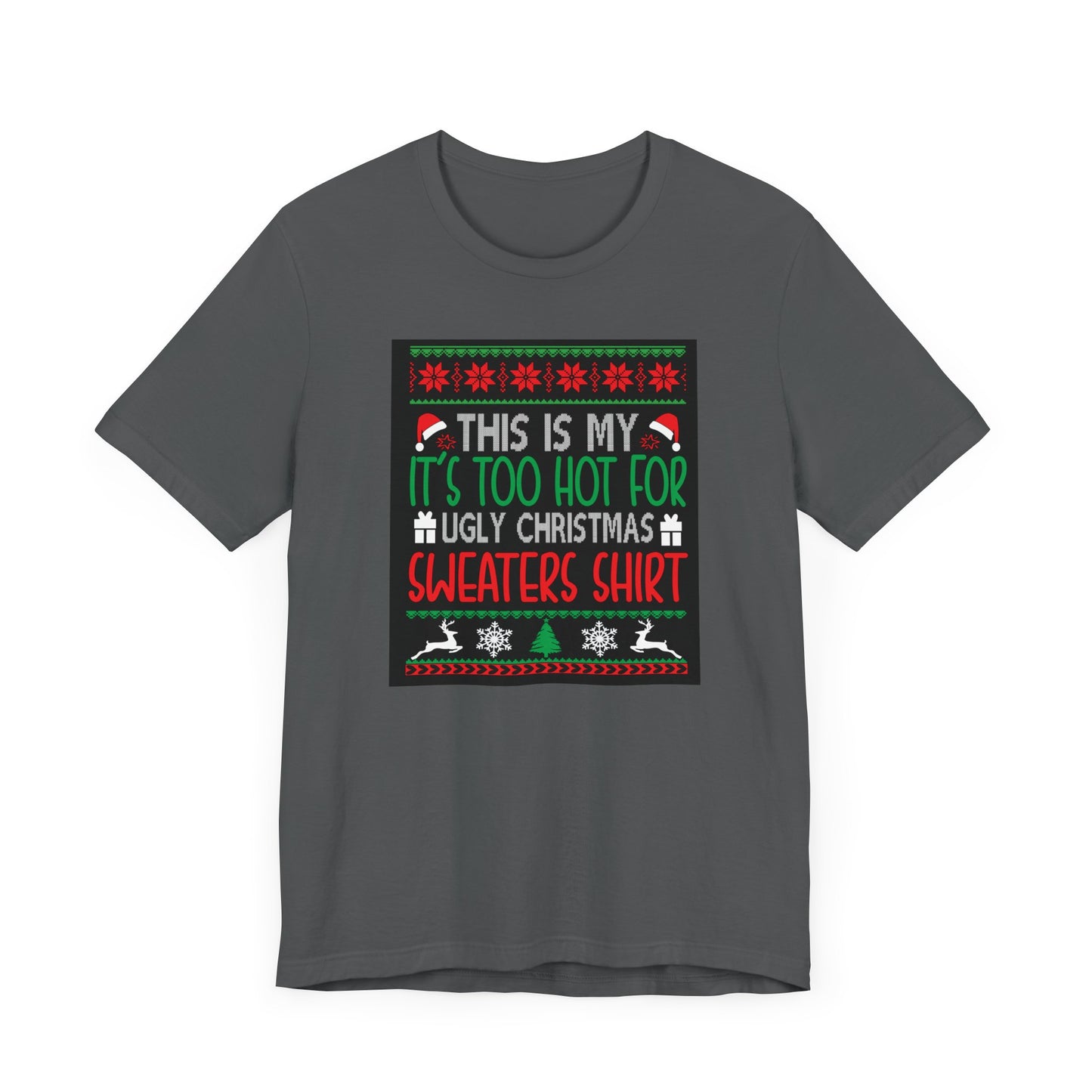 Riff Raff Wear Ugly Christmas Shirt Unisex Jersey Short Sleeve Tee