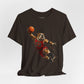 Bulldog Dunk Basketball T‑Shirt, Retro #23 Slam Dunk Graphic Tee