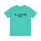 Riff Raff Wear Positive Vibes 1 Unisex Jersey Short Sleeve Tee