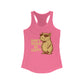 Don't Worry, Be Capy! Racerback Tanktop - Cute Animal Tee, Summer Wear, Gift for Animal Lovers, Fun Tank  - Perfect for Relaxing or Outings