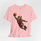 Bulldog Dunk Basketball T‑Shirt, Retro #23 Slam Dunk Graphic Tee