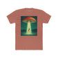 Mystical UFO  Unisex Cotton Crew Tee, Alien Shirt  - Riff Raff Wear