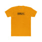 Unisex Cotton Crew Tee - Minimalist 'BRUH' Graphic T-Shirt for Casual Style - Riff Raff Wear