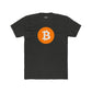 Bitcoin Men's Cotton Crew Tee - Riff Raff Wear