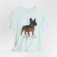 Freedom Crew Frenchie T-Shirt – Patriotic Bulldog Flag Tee