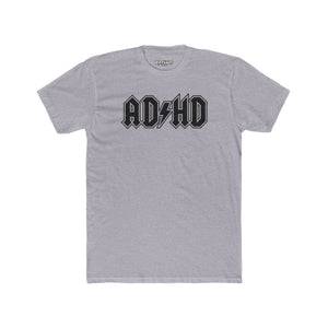 ADHD Unisex Cotton Crew Tee - Cool Graphic Tee for Casual Wear - Logo Pardoy Series - Riff Raff Wear