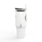 40oz Insulated Travel Mug — Custom Launch Commemorative Tumbler