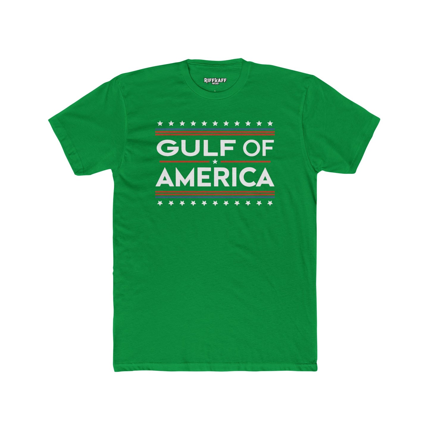 Gulf of America Unisex Cotton Crew Tee - Casual Summer Graphic T-Shirt - Riff Raff Wear