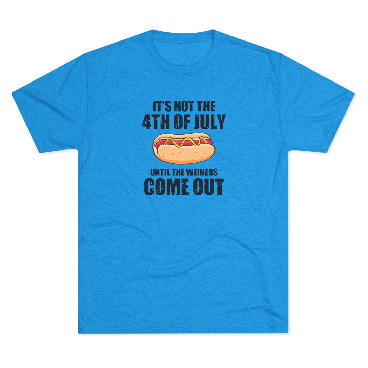 Riff Raff Wear 4th Of July Unisex Tri-Blend Crew Tee