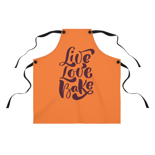 Riff Raff Wear Live Love Bake Apron (AOP)