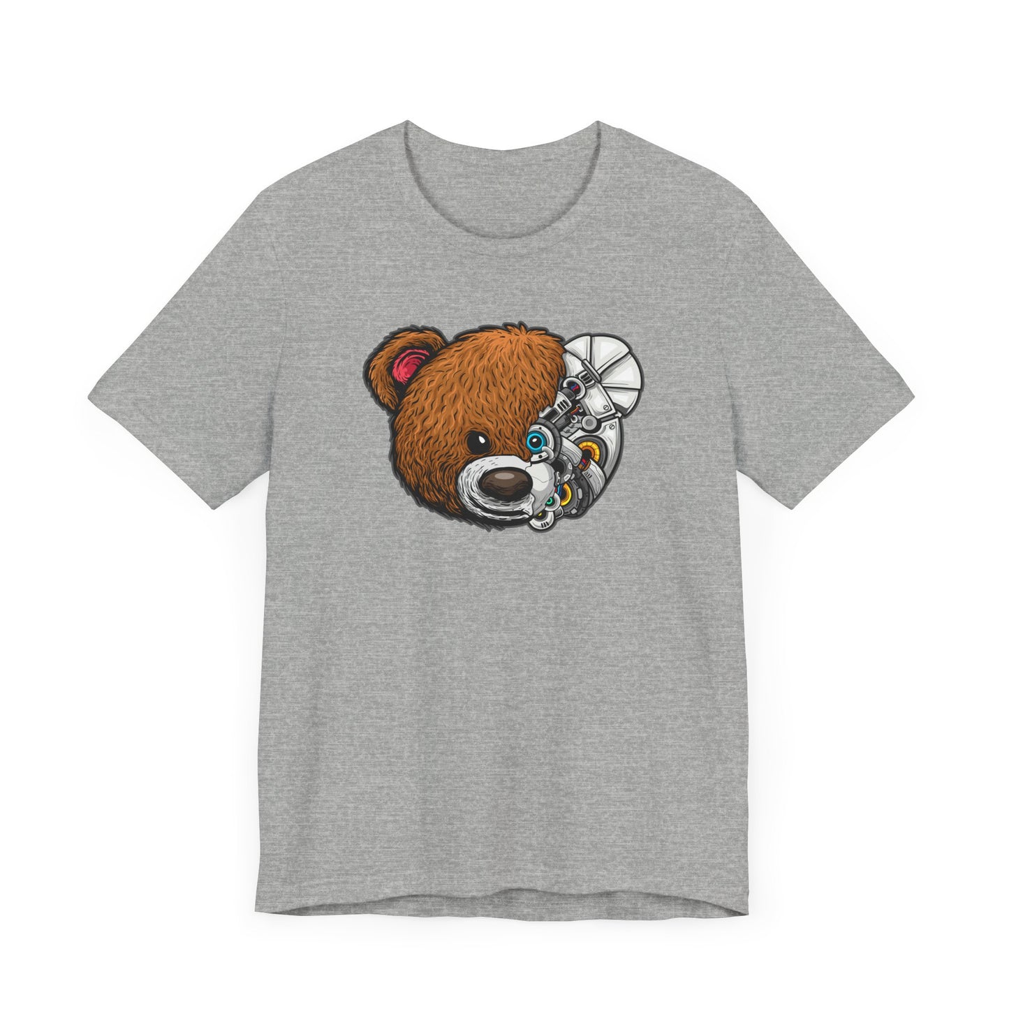 Riff Raff Wear Cyborg Bear Unisex Jersey Short Sleeve Tee